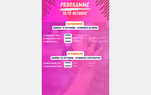 PROGRAMME DU WEEK-END