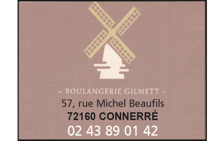 BOULANGERIE GILMETT