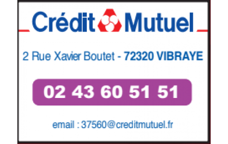 CREDIT MUTUEL VIBRAYE